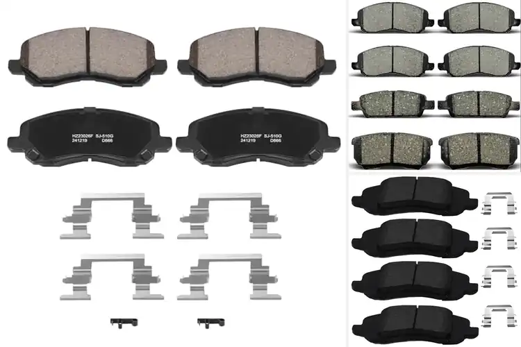 Detailed view of Best Avenger Brake Pads Compatible