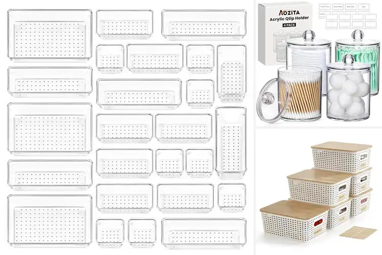 Detailed view of Best Bathroom Storage Bins: Top Picks for Space-Saving Style