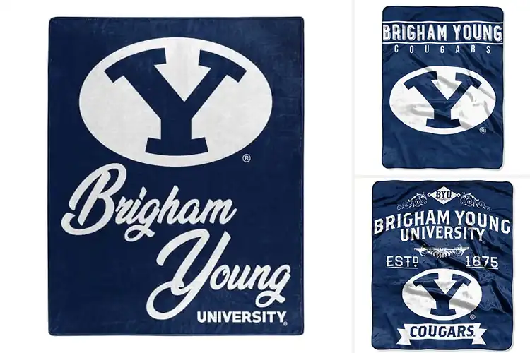 Detailed view of Best BYU Cougars Comforters