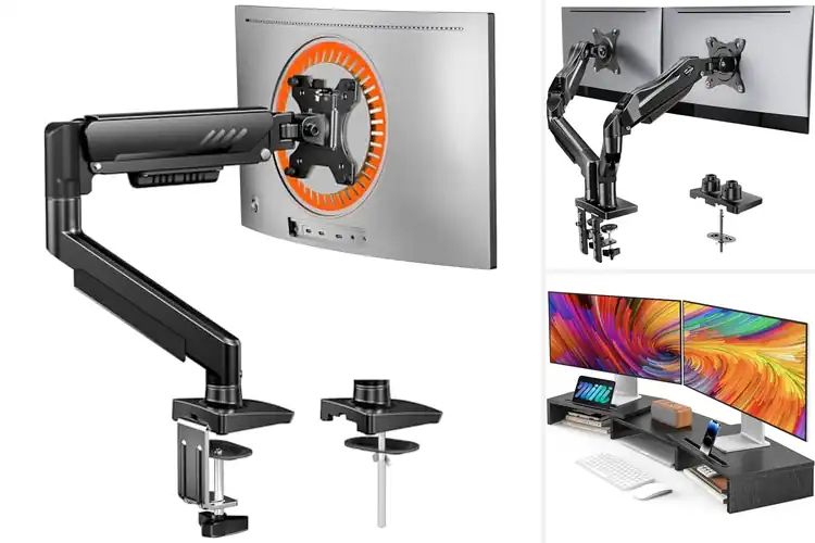 Detailed view of Best Cable Management Monitor Stand