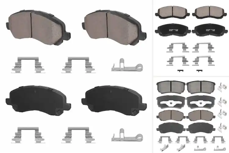 Detailed view of Best Caliber 2007 2012 Compatible Ceramic Brake Pads