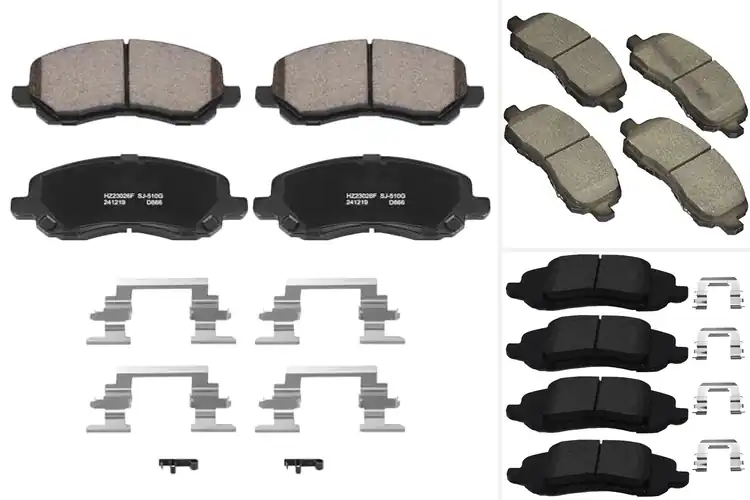 Detailed view of Best Caliber Brake Pads Compatible