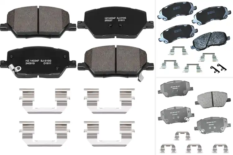 Detailed view of Best Ceramic Brake Pads For Jeep Compass