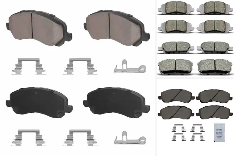 Detailed view of Best Chrysler 200 2011 2014 Compatibility Brake Pads