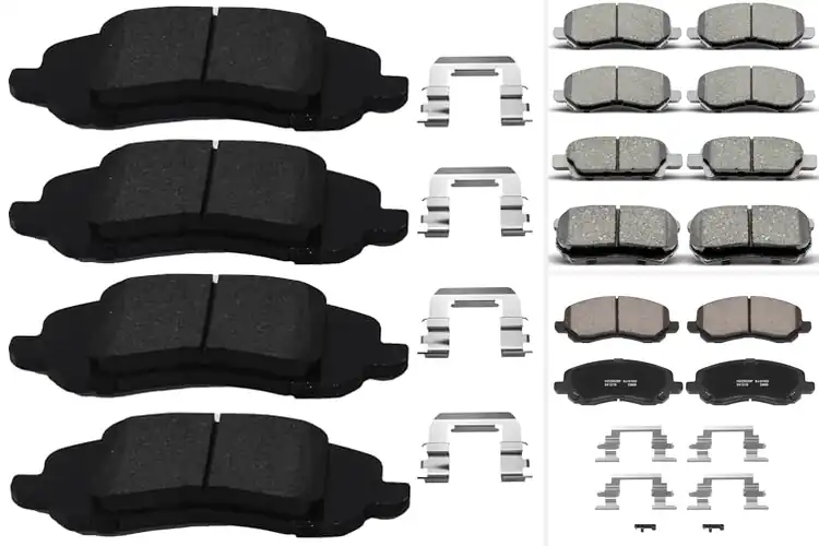 Detailed view of Best Chrysler 200 Brake Pads Compatible