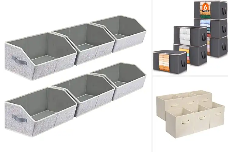 Detailed view of Best Closet Storage Bins