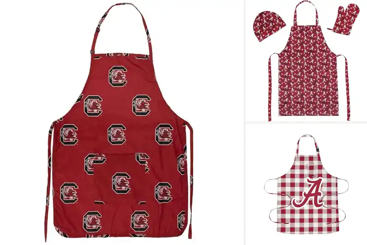 Detailed view of Best College Team Aprons