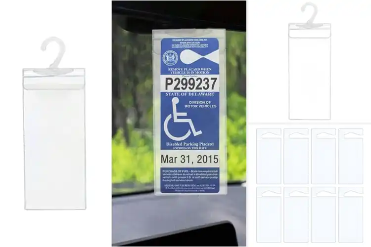 Detailed view of Best Compatible Vehicle Permit Protectors