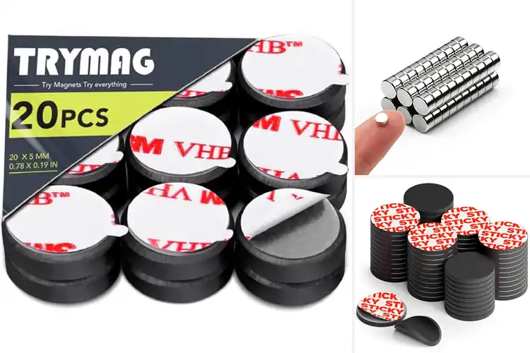 Detailed view of Best Craft Magnets: Secure, Rust-Free Hold for Art & Tools