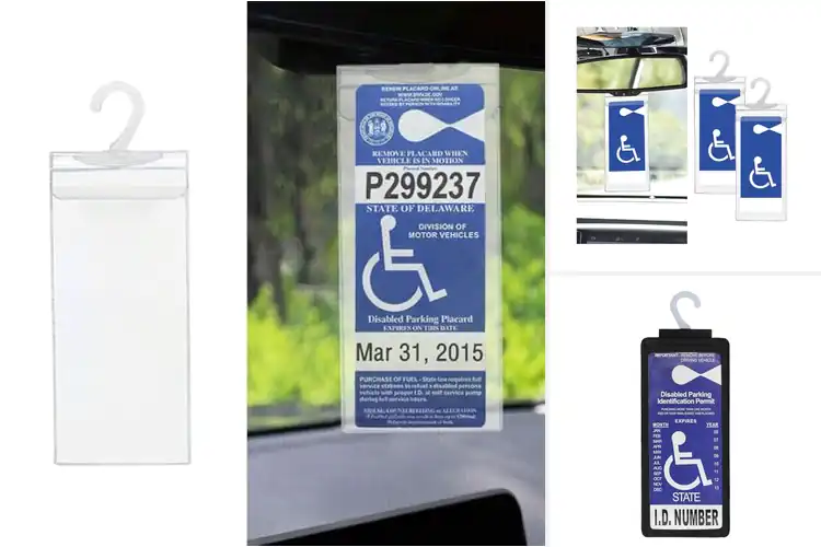Detailed view of Best Durable Disability Sign Covers
