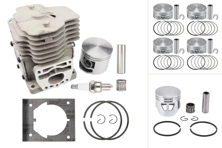 Detailed view of Best Durable Engine Piston Assemblies