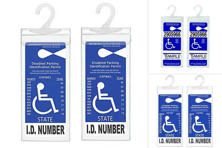 Detailed view of Best Durable Placard Covers