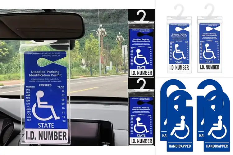 Detailed view of Best Easy To Use Handicap Sign Holder