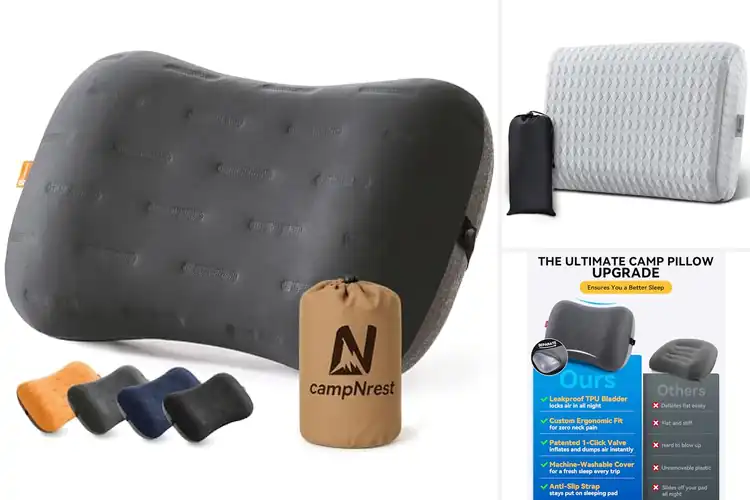 Detailed view of Best Ergonomic Camping Pillows