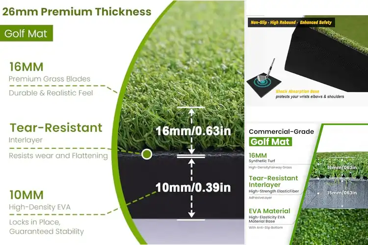 Detailed view of Best Extra Large Chipping Mats