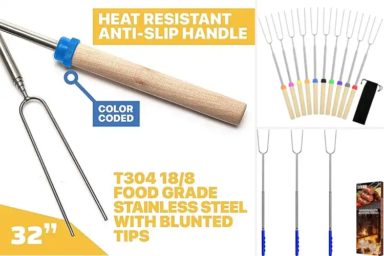 Detailed view of Best Fire Pit Forks