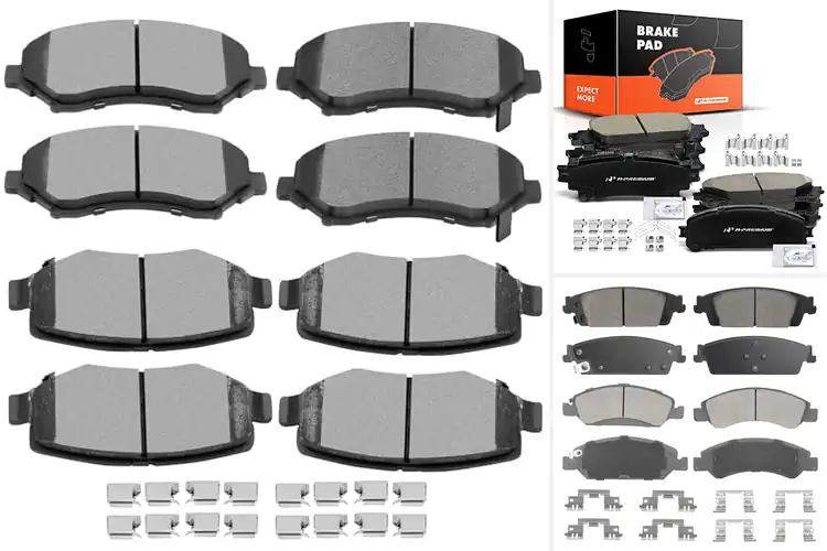 Detailed view of Best Front And Rear Brake Pads