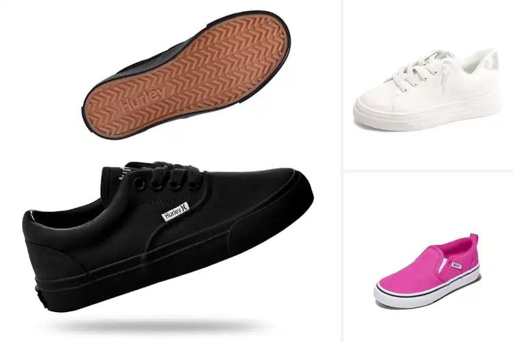 Detailed view of Best Girls’ Casual Skate Shoes