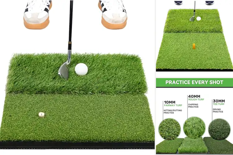 Detailed view of Best Golf Chipping Mats: Elevate Your Game Anywhere, Anytime