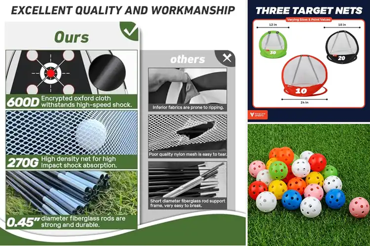 Detailed view of Best Golf Practice Equipment