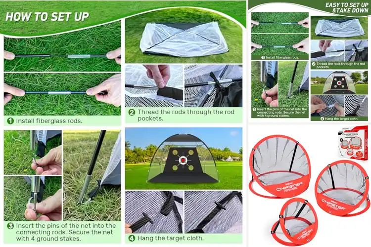 Detailed view of Best Golf Practice Kits
