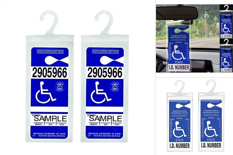 Detailed view of Best Handicap Sign Covers : Protect Your Permit