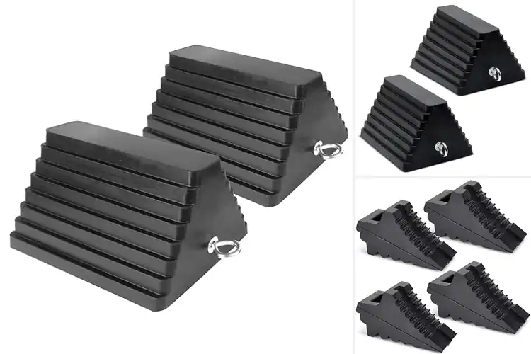 Detailed view of Best Heavy Duty Wheel Chocks