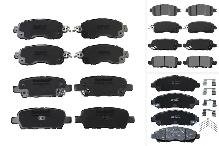 Detailed view of Best High Friction Ceramic Brake Pads
