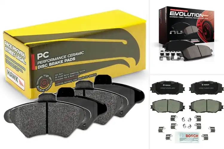 Detailed view of Best High Performance Ceramic Brake Pads