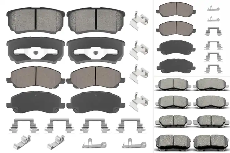 Detailed view of Best Jeep Compass Brake Pads 2007-2017