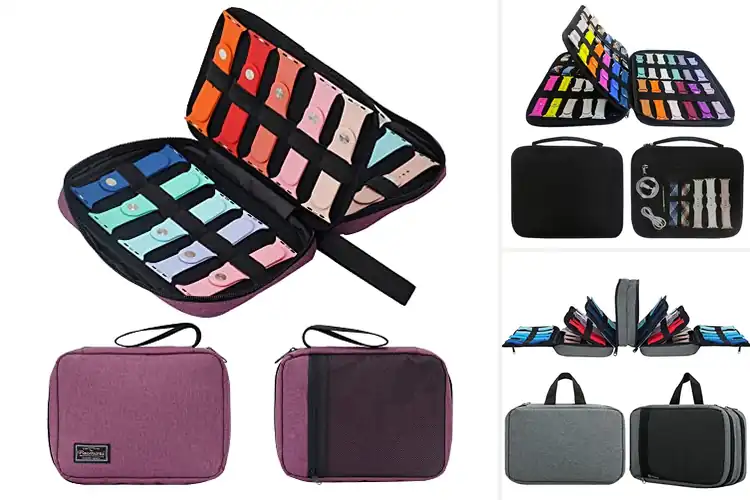 Detailed view of Best Multi-Size Watch Strap Organizers