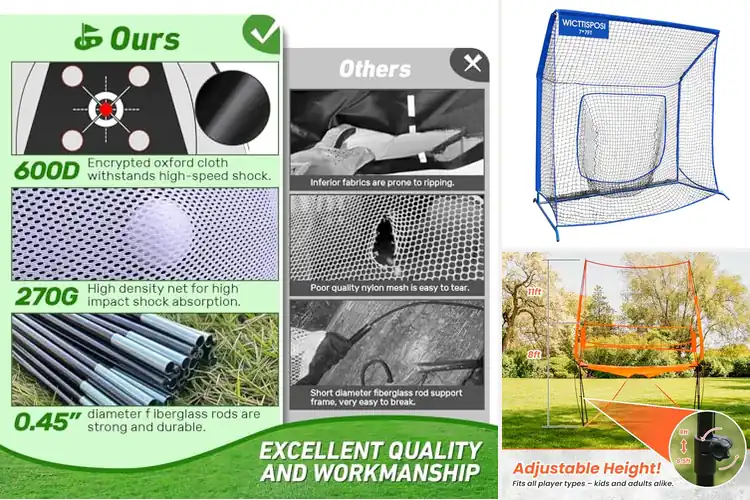 Detailed view of Best Outdoor Practice Nets