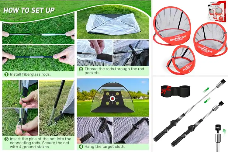 Detailed view of Best Portable Golf Practice Equipment