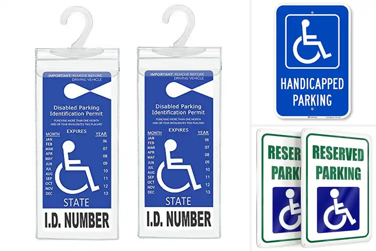 Detailed view of Best Protection For Disabled Parking Sign