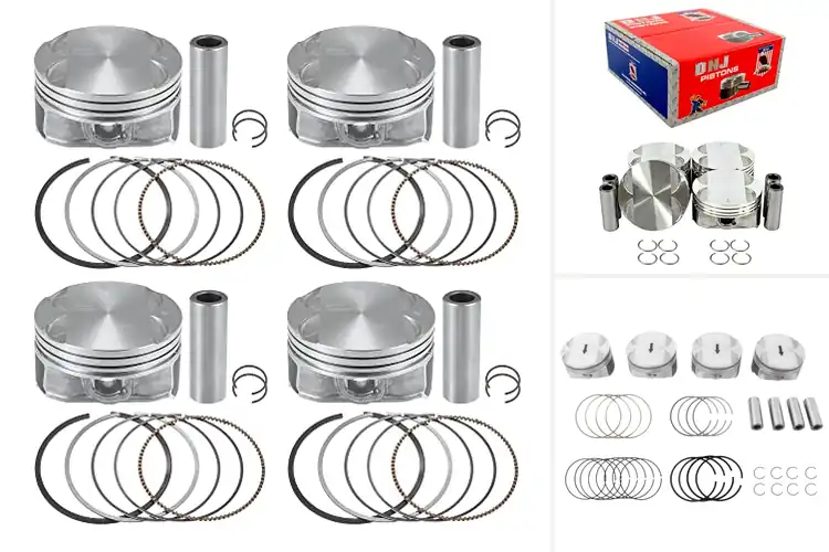 Detailed view of Best Replacement Engine Piston Assemblies