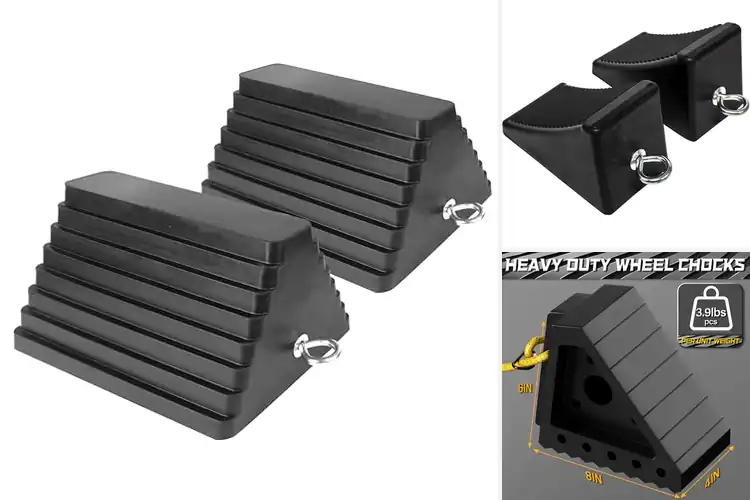 Detailed view of Best Rubber Wheel Chocks