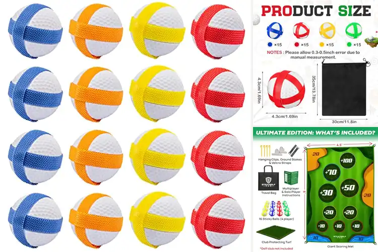 Detailed view of Best Sticky Golf Balls Sets