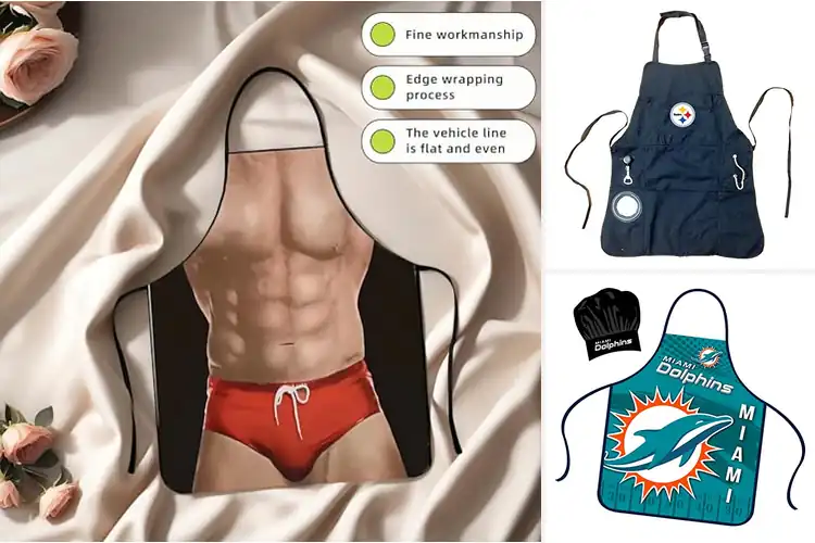 Detailed view of Best Tailgate Aprons