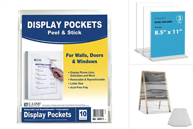 Detailed view of Best Transparent Sign Covers