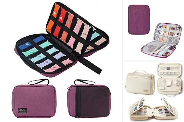 Detailed view of Best Watch Band Organizer Cases: Expandable & Waterproof