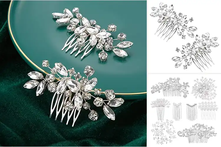 Detailed view of Best Wedding Hair Combs